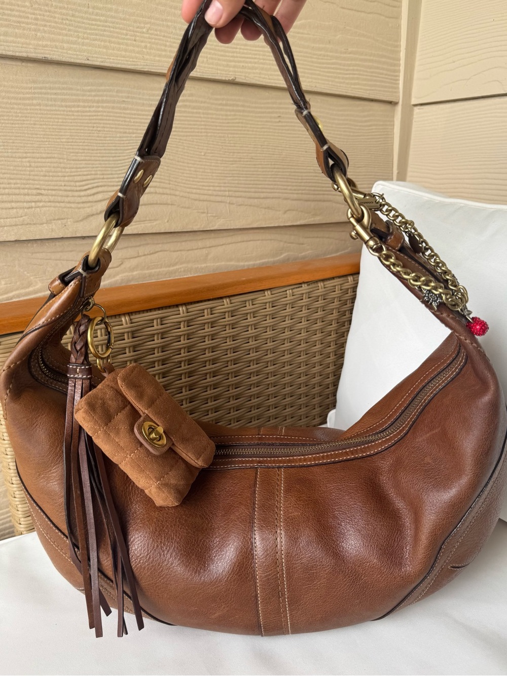 Vintage coach Dylan Large Hobo bag